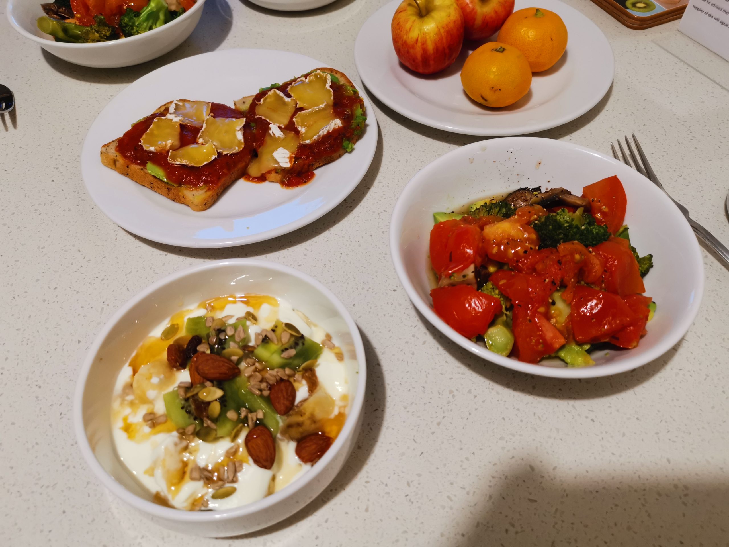 手間暇かけて作ってくれた朝食