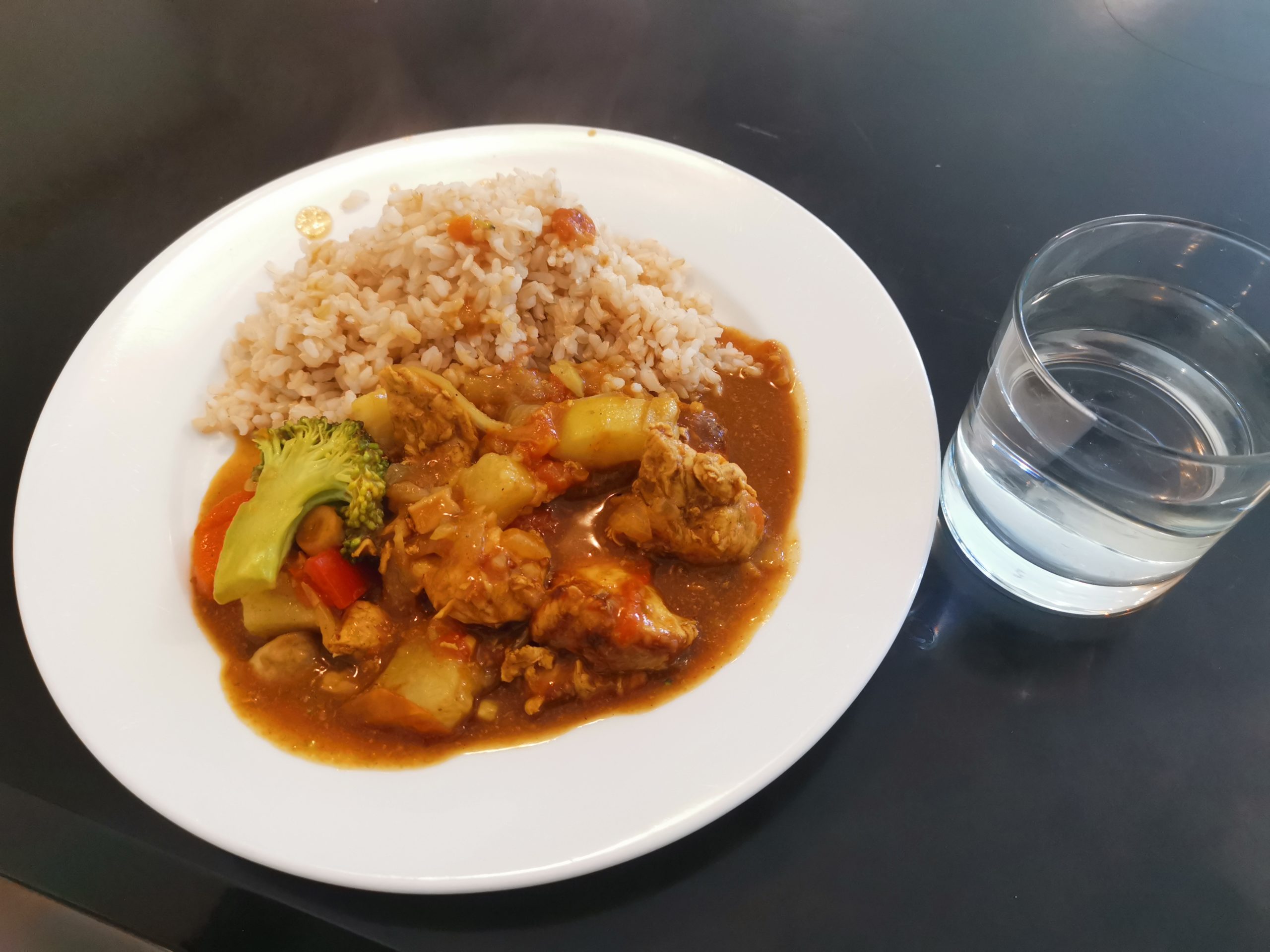 妻が作ってくれたカレー