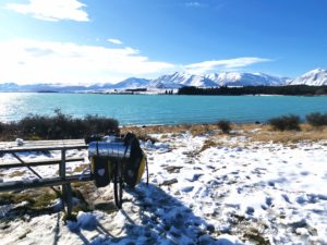 テカポ湖すごく綺麗でした。